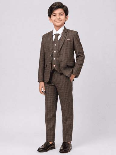 Boys’ Formal Three-Piece Suit Set