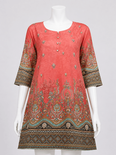 Ladies’ Printed Lawn Top Shirt