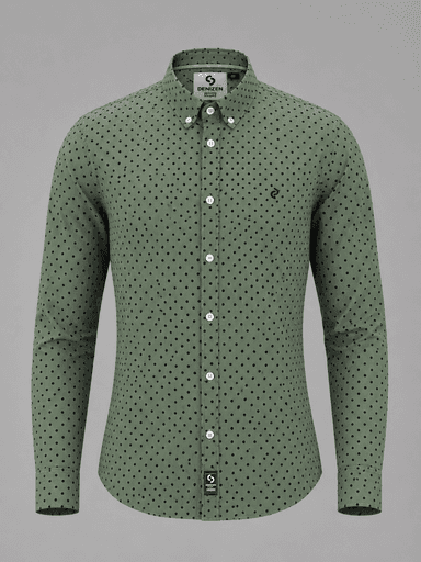 Men’s Premium Cotton Long-Sleeve Shirt