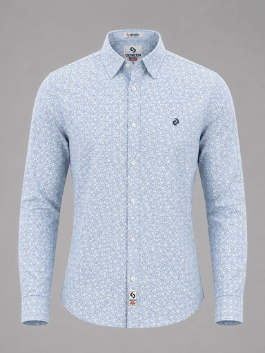 Men’s Cotton Printed & Striped Long-Sleeve Shirts