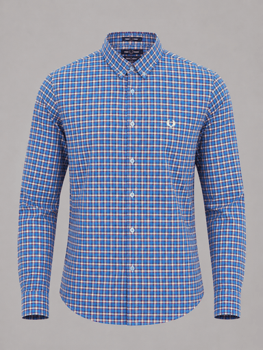 Men’s Premium Multicolor Checked Cotton Executive Shirt