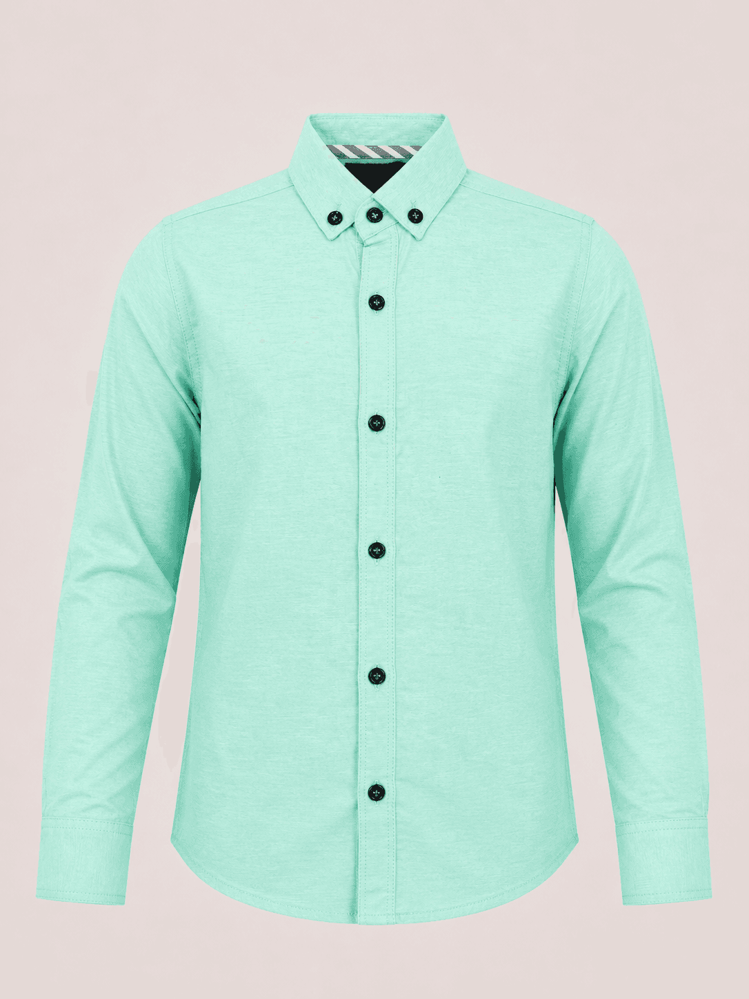 Boys’ Plain Shamray Cotton Long-Sleeve Casual Shirts