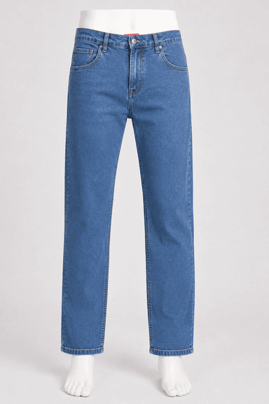 Men’s Straight-Fit Denim Jeans Pant – Assorted Washes